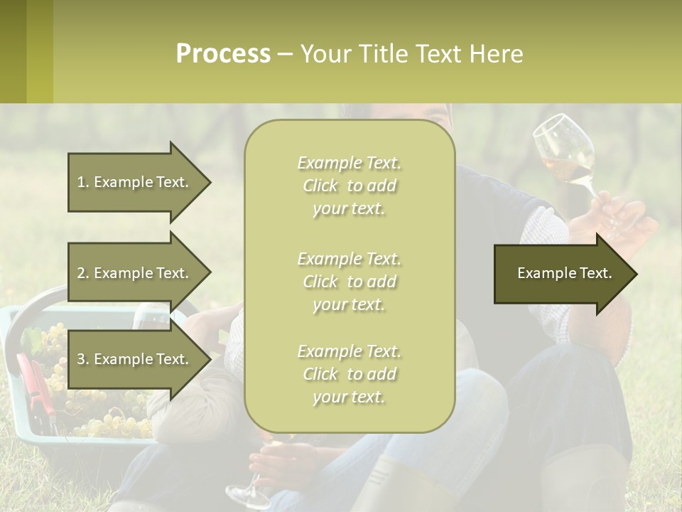 Together Woman Grapevine PowerPoint Template