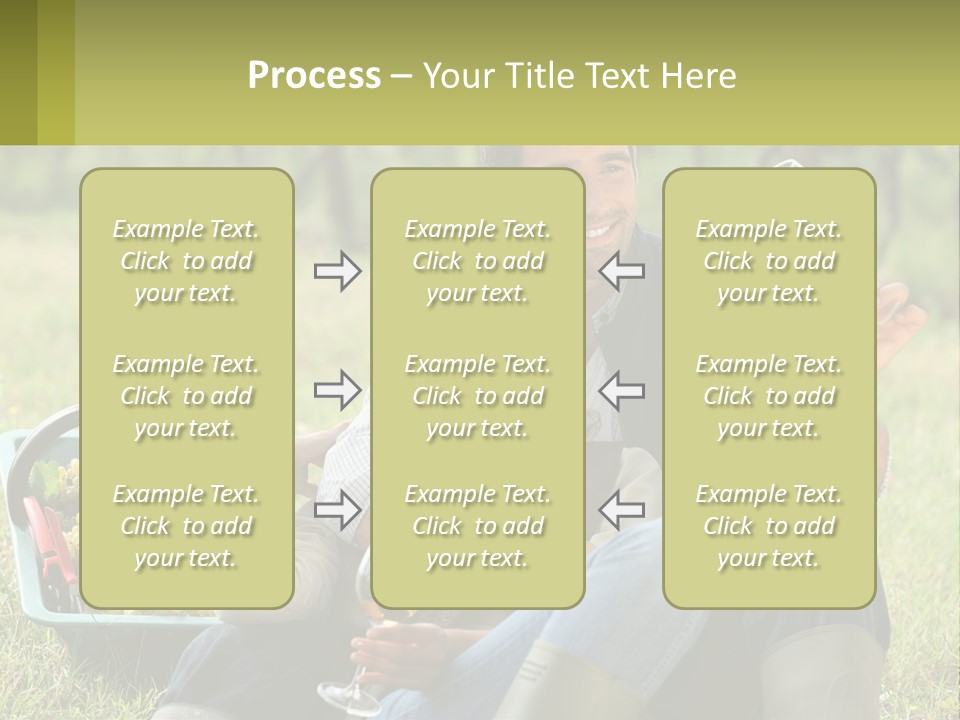 Together Woman Grapevine PowerPoint Template