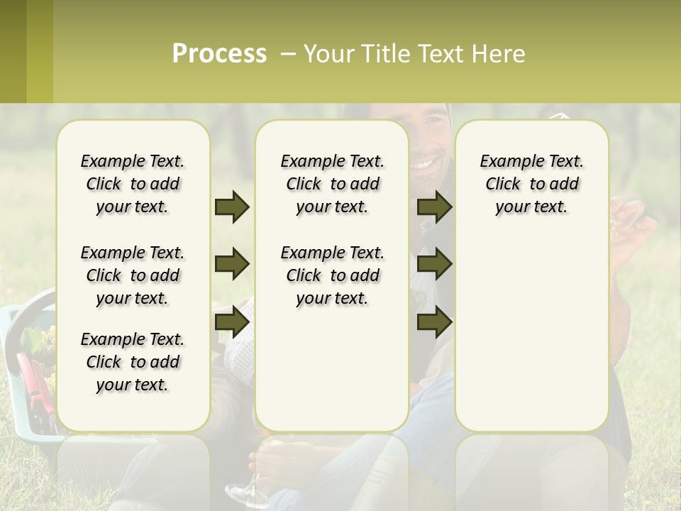 Together Woman Grapevine PowerPoint Template