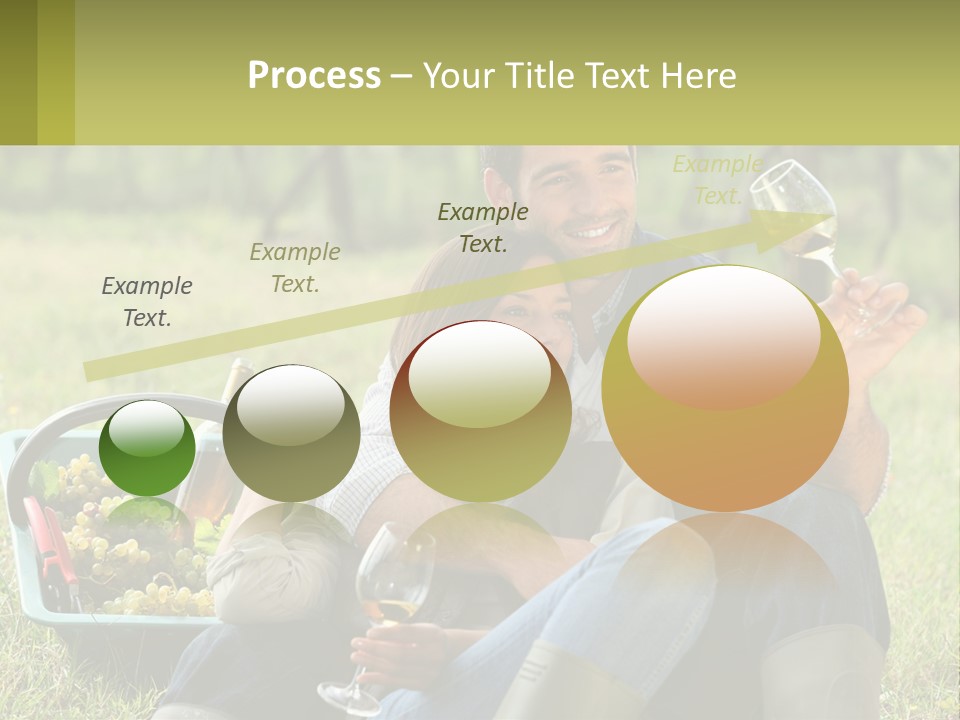 Together Woman Grapevine PowerPoint Template