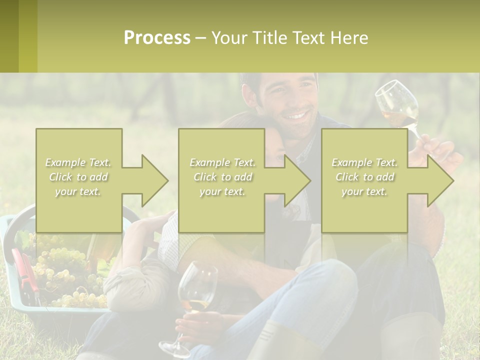 Together Woman Grapevine PowerPoint Template