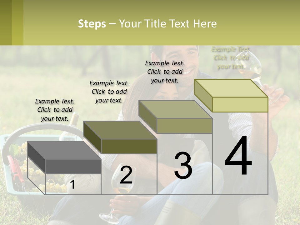Together Woman Grapevine PowerPoint Template