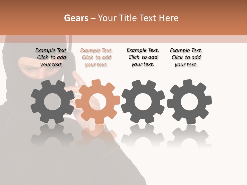 Sneaky Bandit Stealer PowerPoint Template