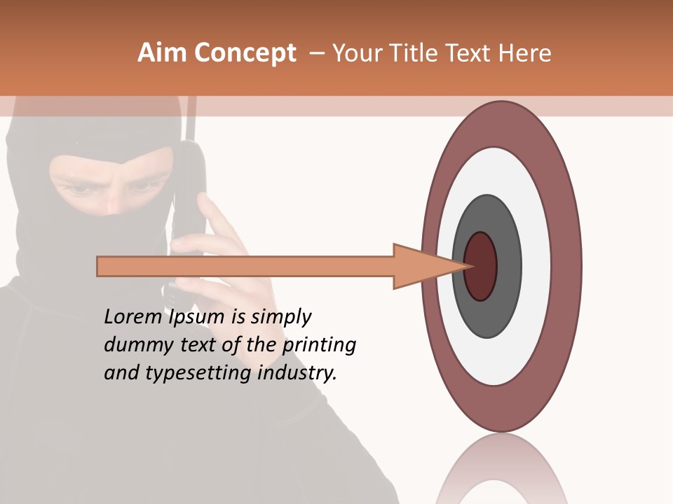 Sneaky Bandit Stealer PowerPoint Template