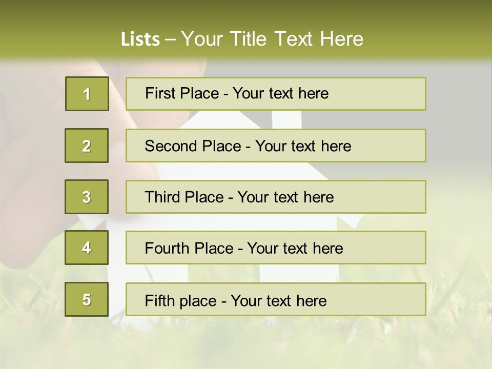 New Build Ownership PowerPoint Template