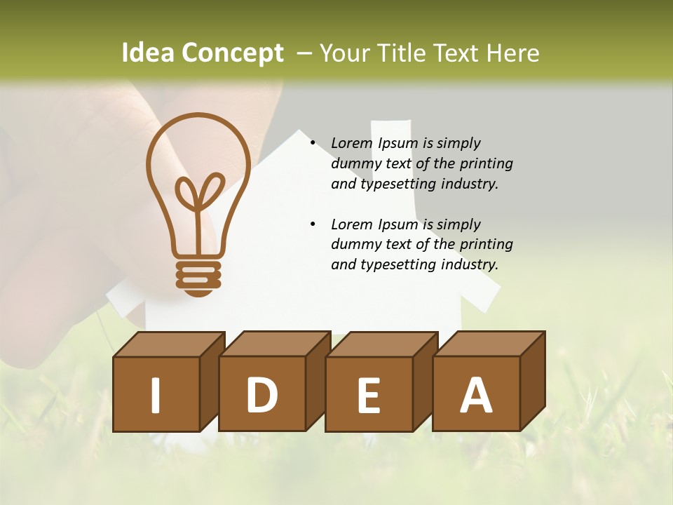 New Build Ownership PowerPoint Template