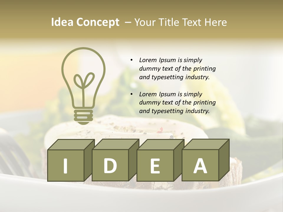 Building House Illustration PowerPoint Template