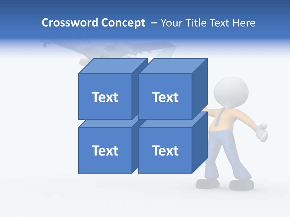 Globe Architect Structure PowerPoint Template