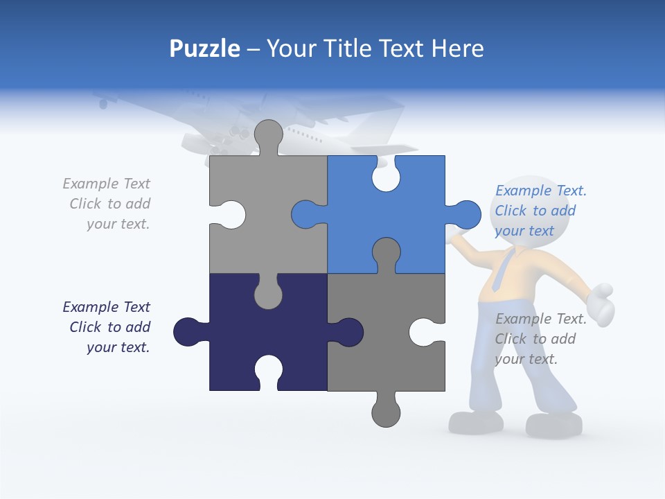 Globe Architect Structure PowerPoint Template