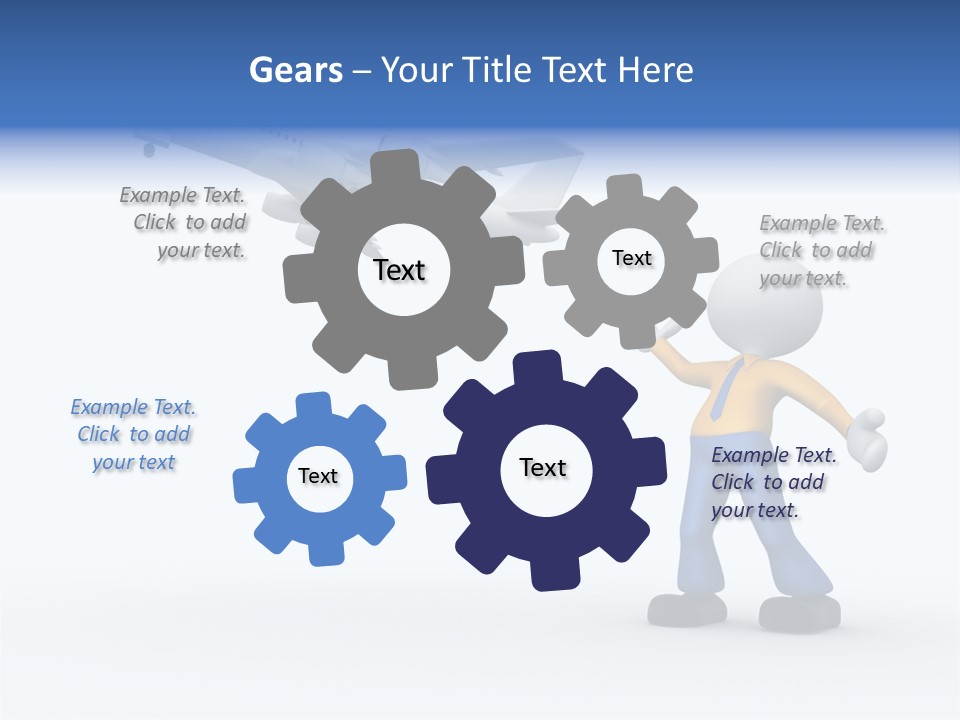 Globe Architect Structure PowerPoint Template