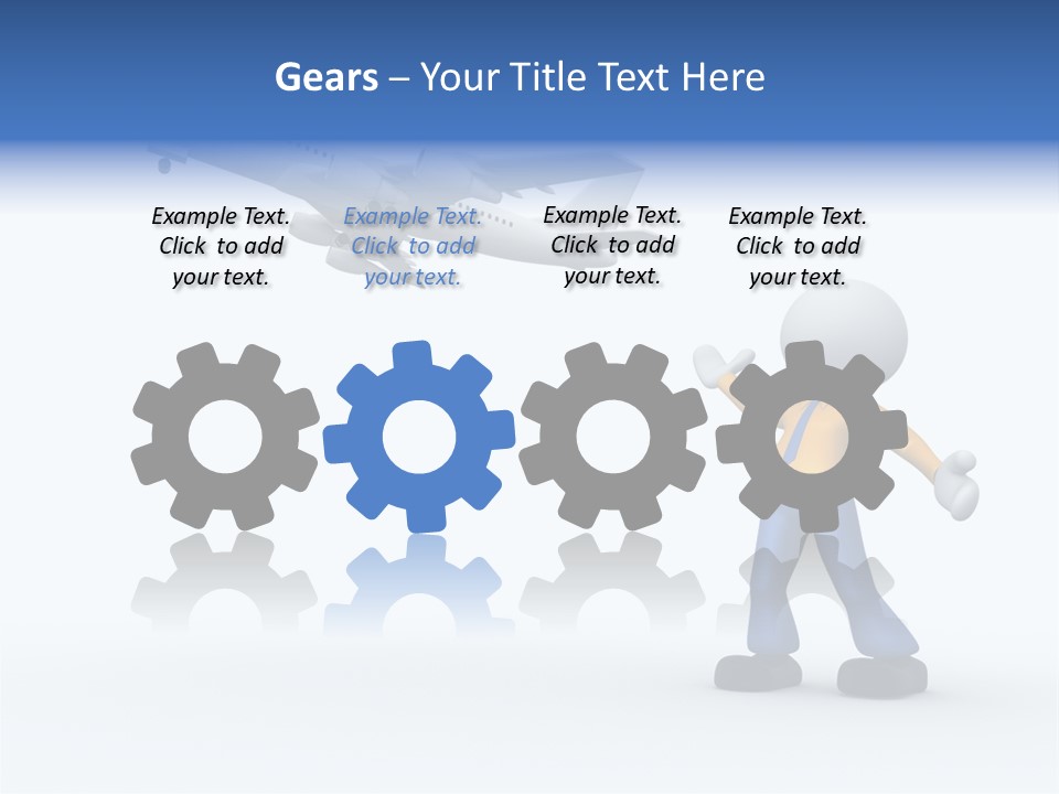 Globe Architect Structure PowerPoint Template