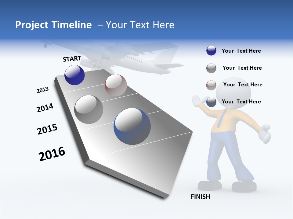 Globe Architect Structure PowerPoint Template