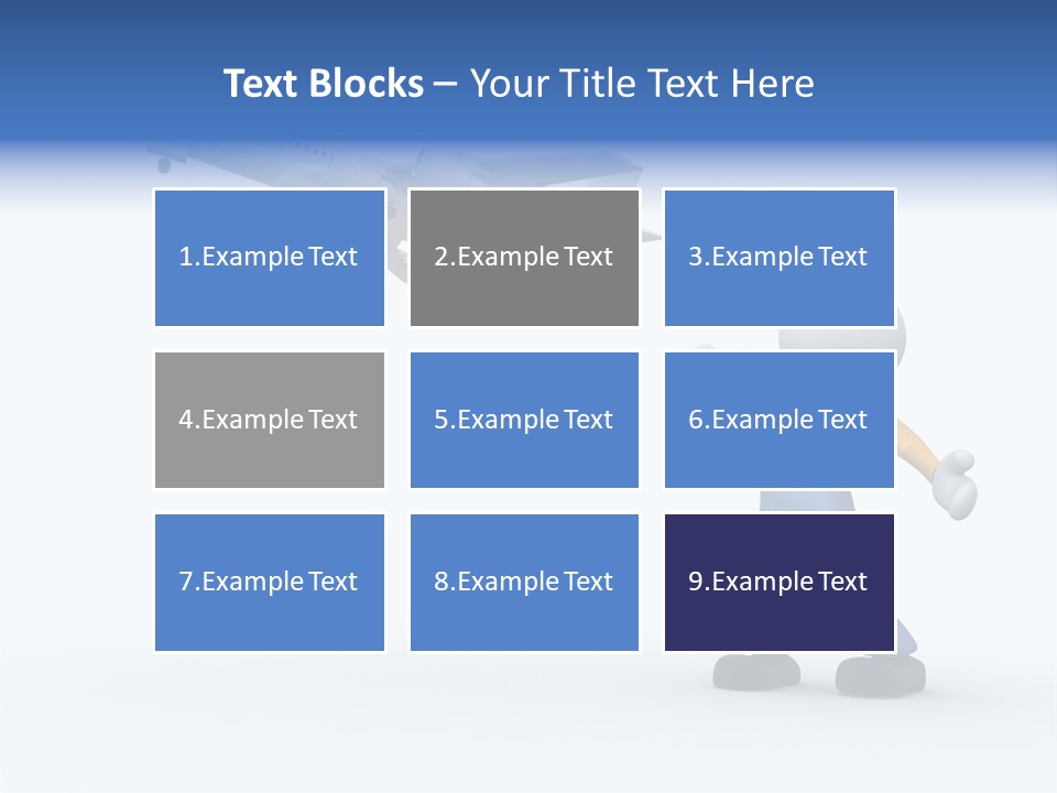 Globe Architect Structure PowerPoint Template