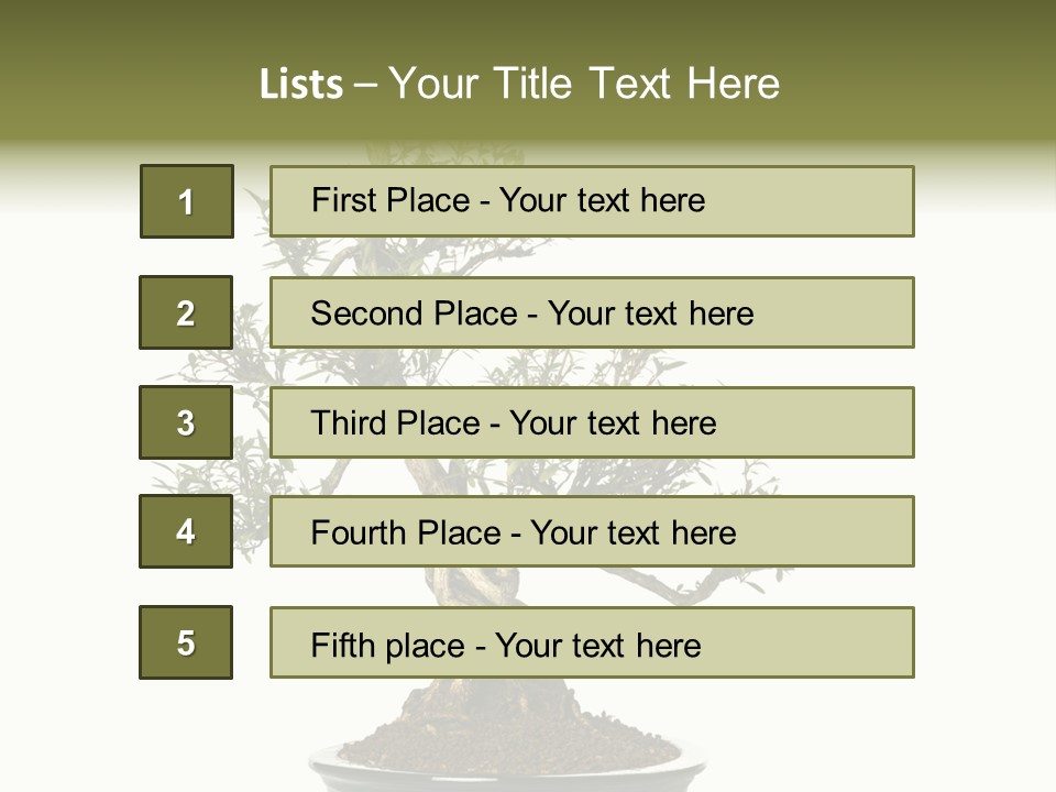 Background Environment High PowerPoint Template