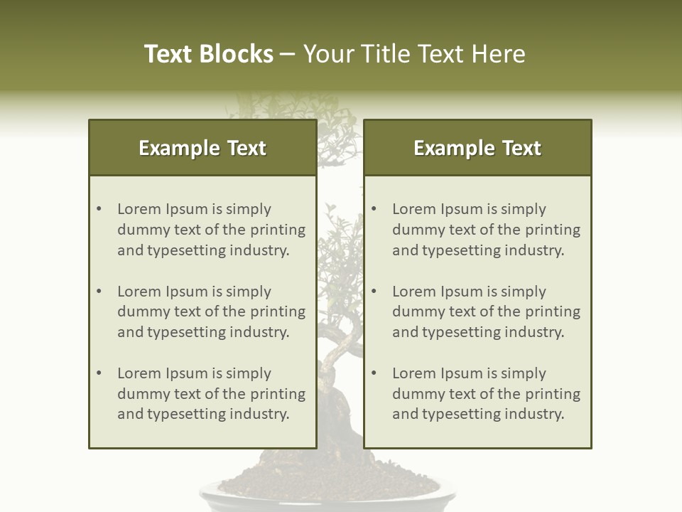 Background Environment High PowerPoint Template