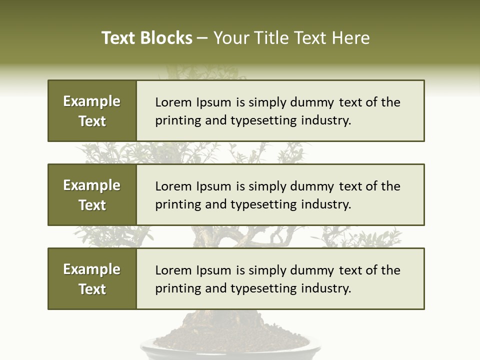 Background Environment High PowerPoint Template