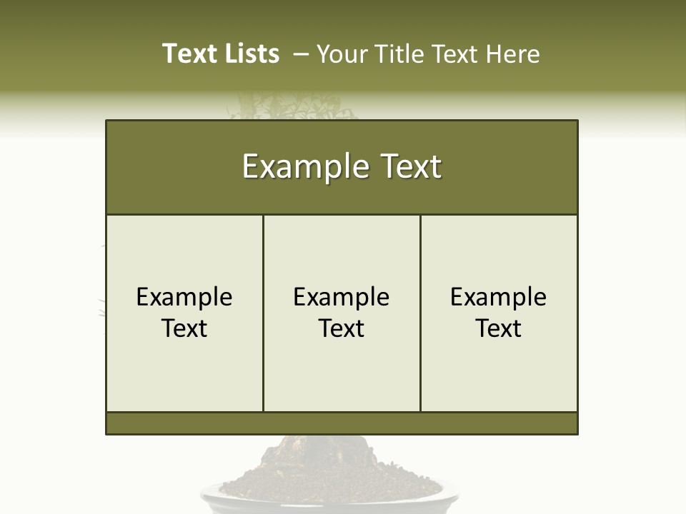 Background Environment High PowerPoint Template