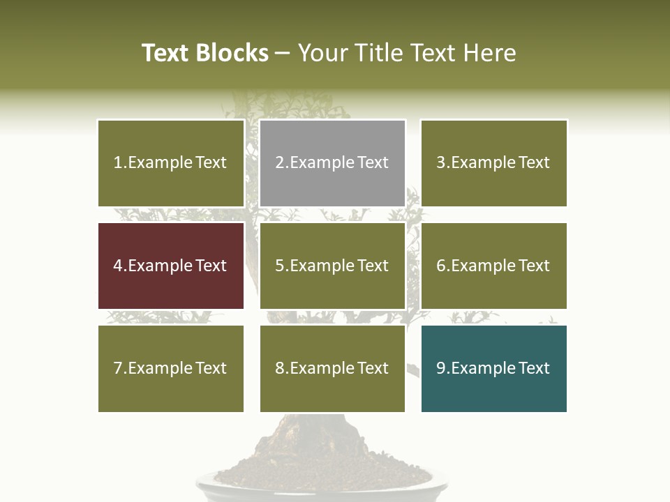 Background Environment High PowerPoint Template