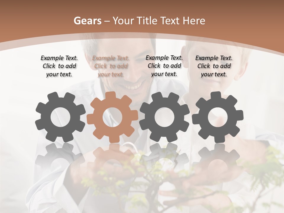 Environment Town Grey PowerPoint Template