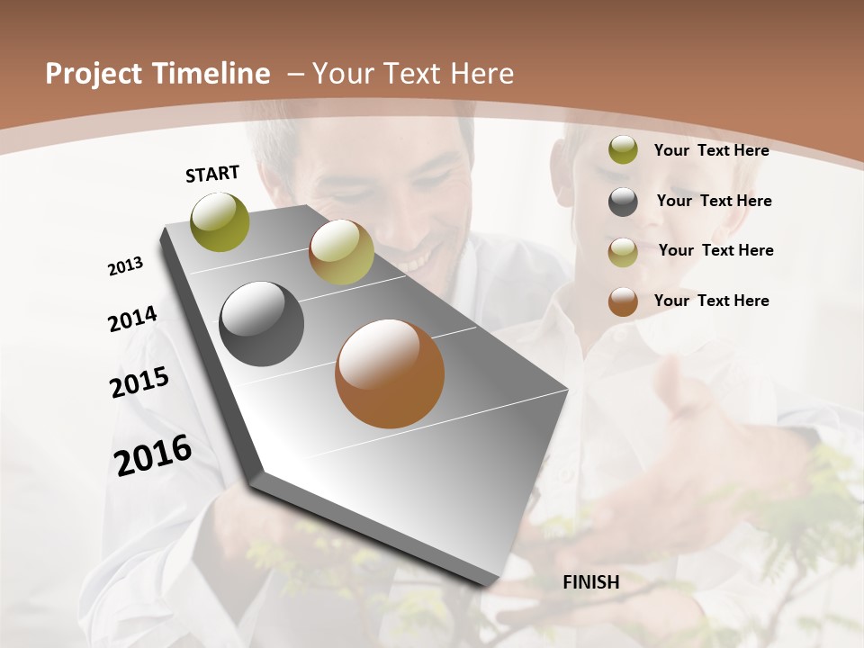Environment Town Grey PowerPoint Template