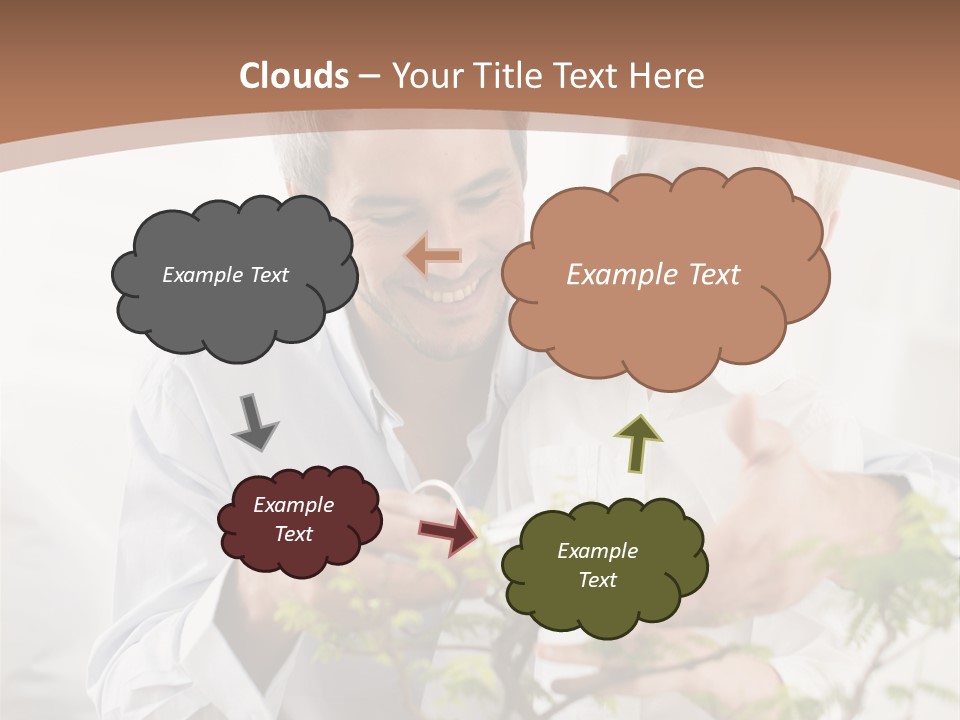 Environment Town Grey PowerPoint Template