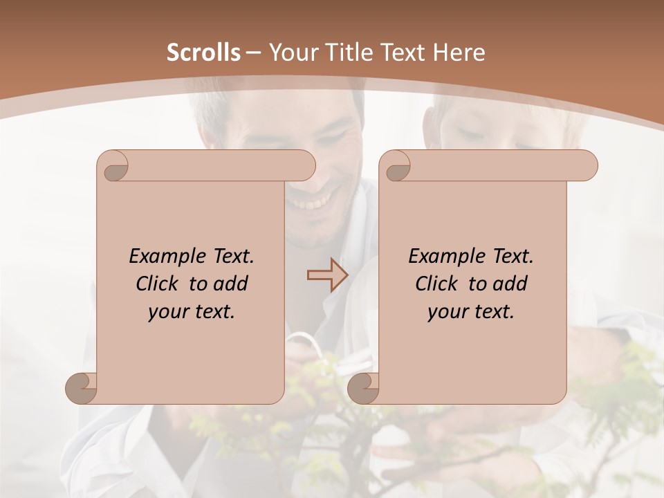 Environment Town Grey PowerPoint Template