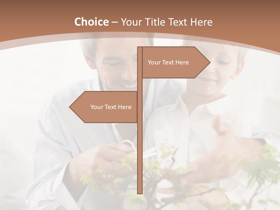 Environment Town Grey PowerPoint Template