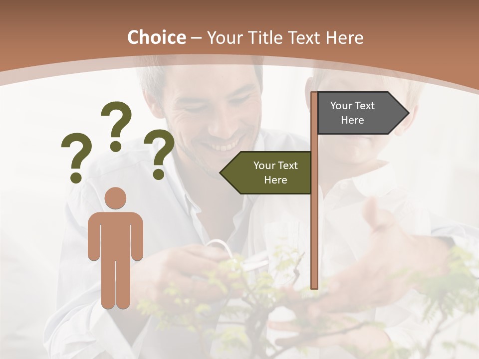 Environment Town Grey PowerPoint Template