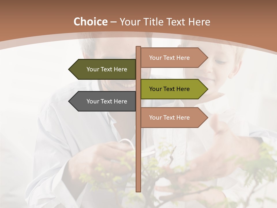 Environment Town Grey PowerPoint Template