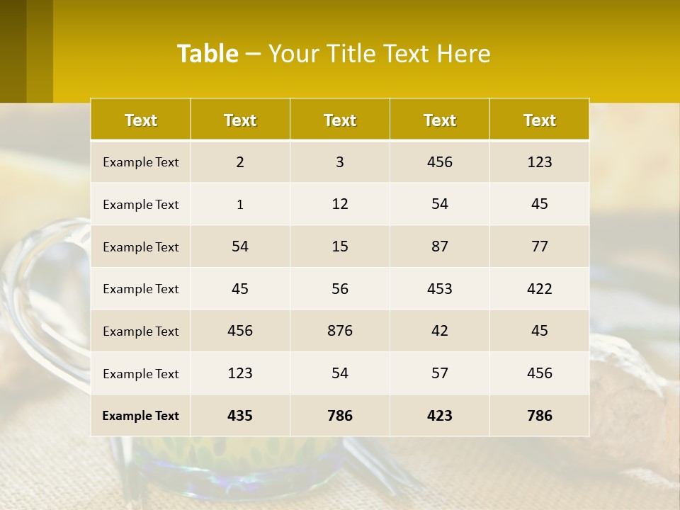 Environment Big Tall PowerPoint Template