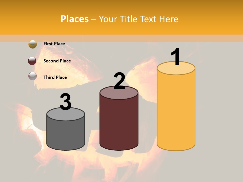 Globe Render Square PowerPoint Template