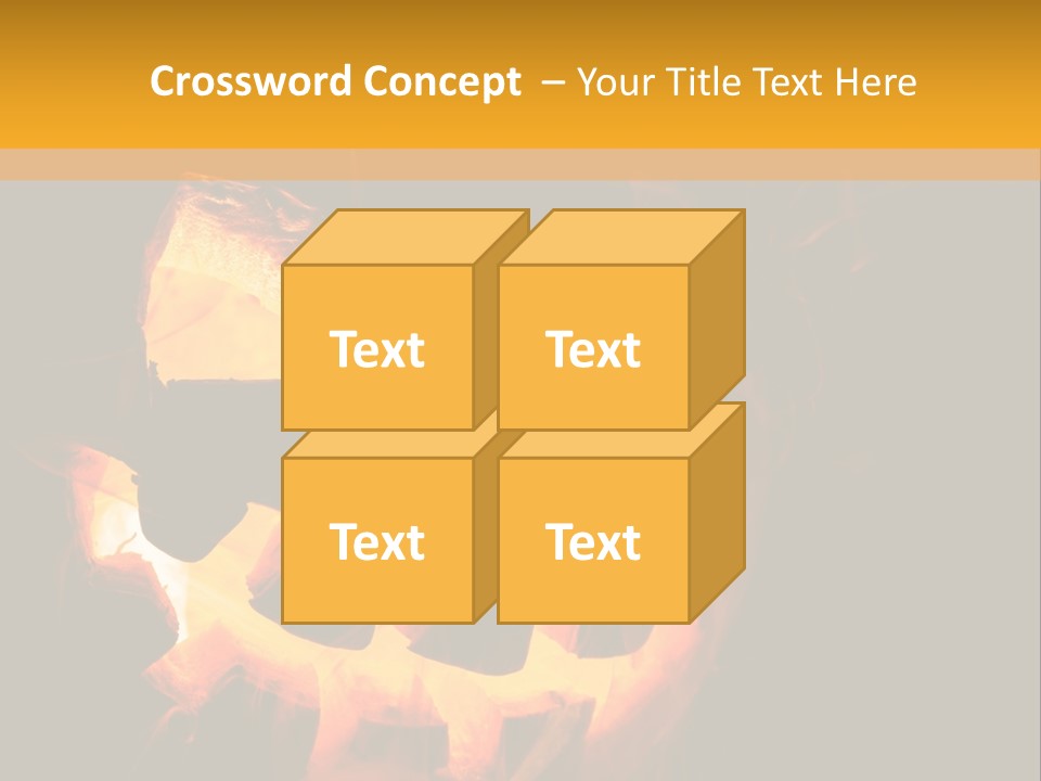 Globe Render Square PowerPoint Template
