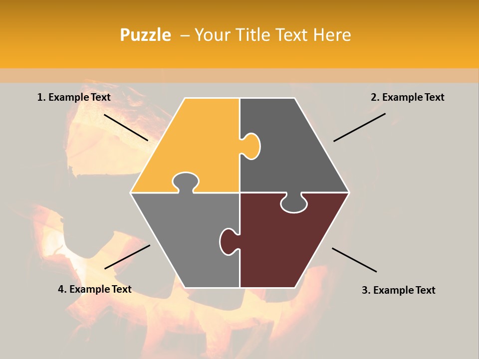 Globe Render Square PowerPoint Template