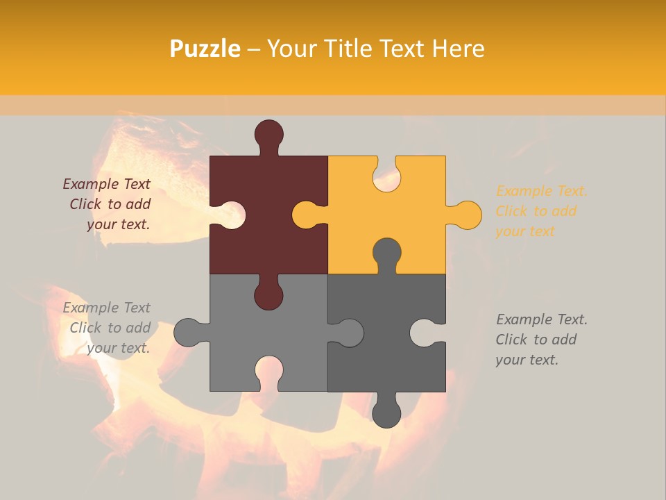 Globe Render Square PowerPoint Template