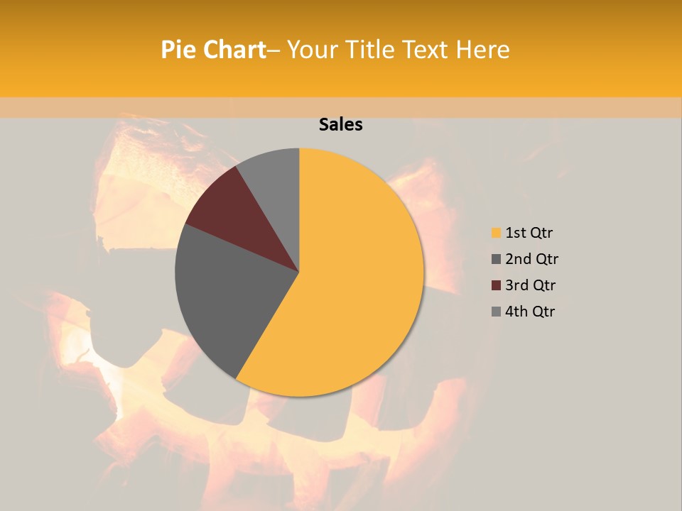 Globe Render Square PowerPoint Template