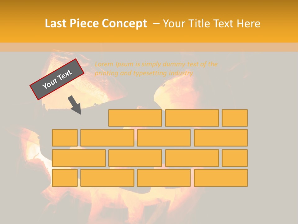 Globe Render Square PowerPoint Template