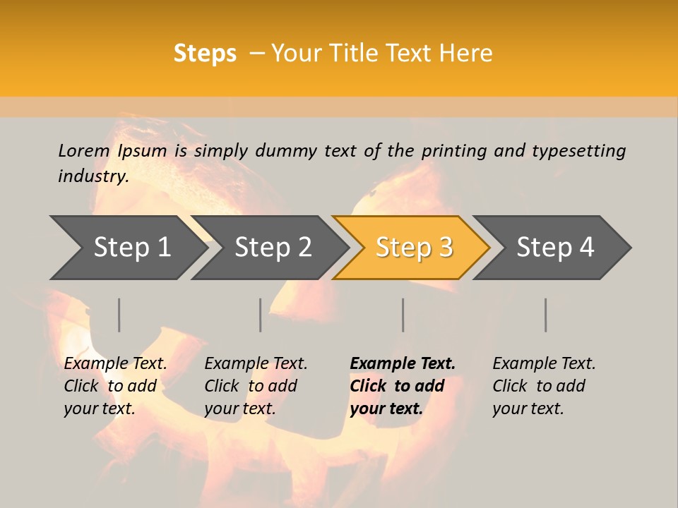 Globe Render Square PowerPoint Template