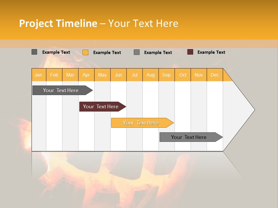 Globe Render Square PowerPoint Template