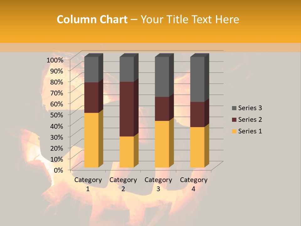 Globe Render Square PowerPoint Template