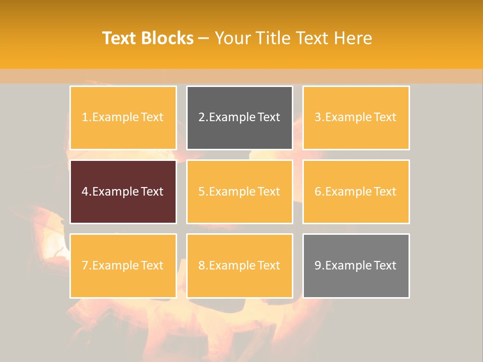 Globe Render Square PowerPoint Template