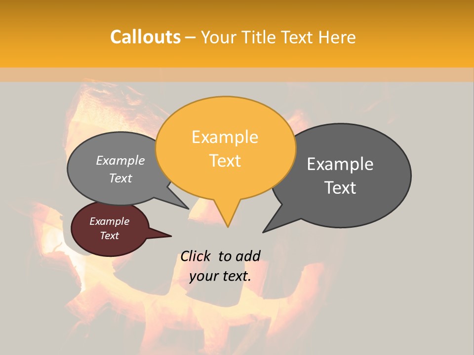 Globe Render Square PowerPoint Template
