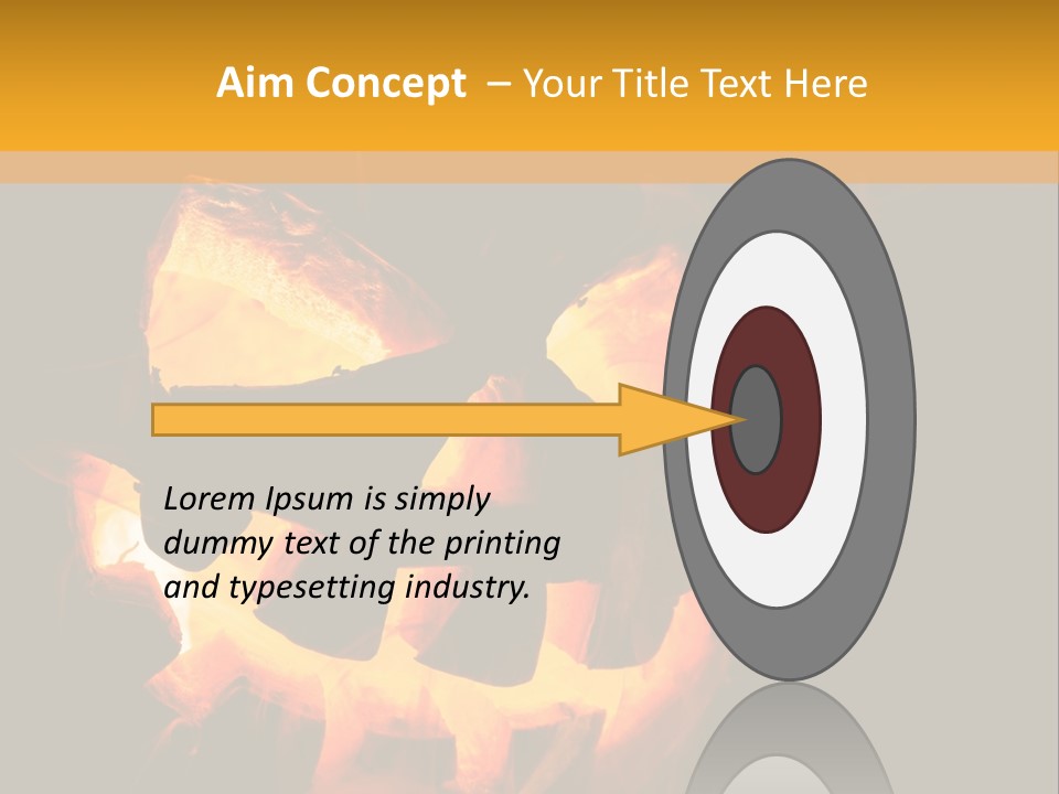 Globe Render Square PowerPoint Template