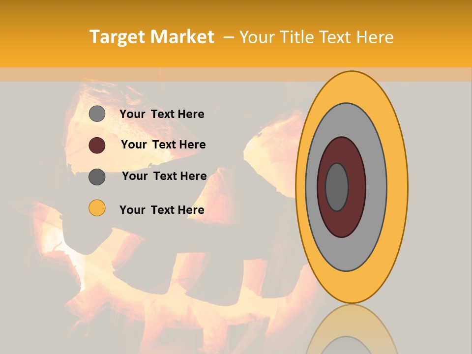 Globe Render Square PowerPoint Template