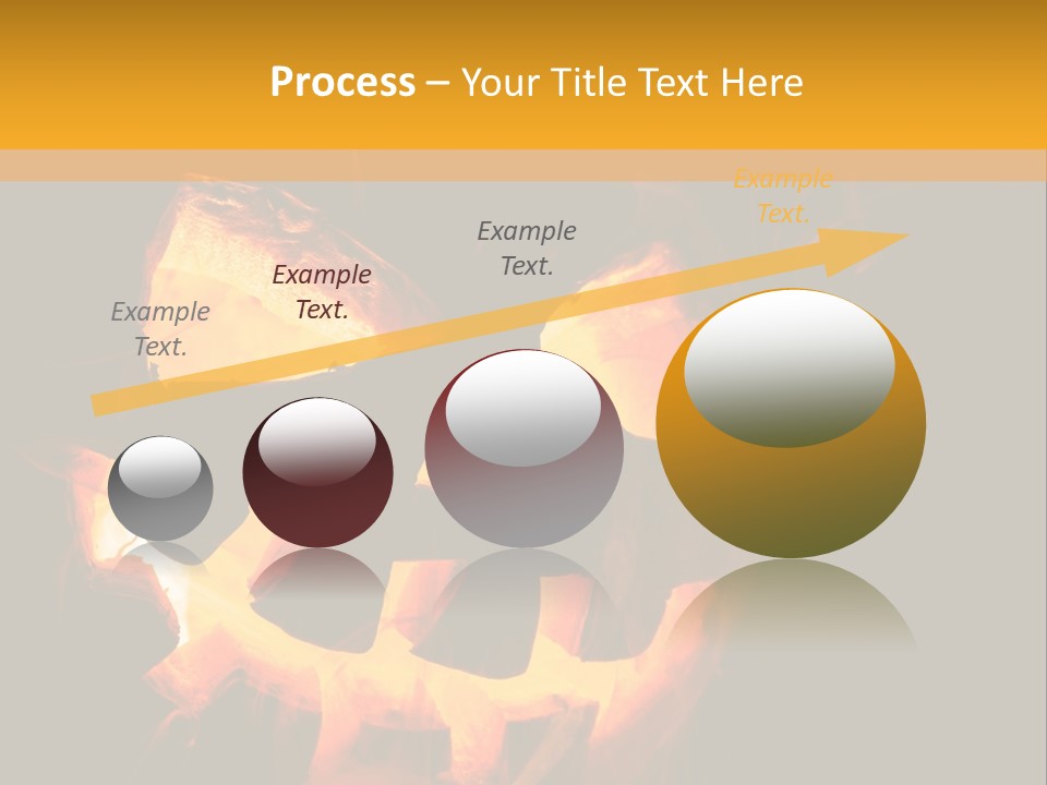 Globe Render Square PowerPoint Template