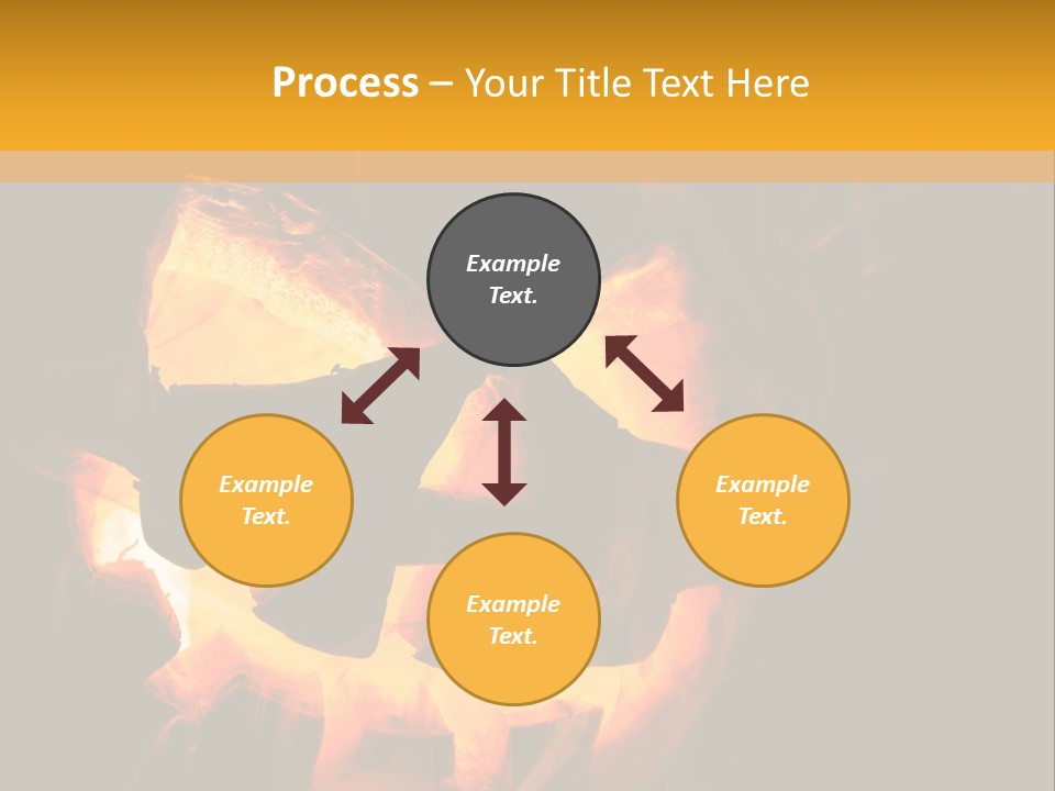 Globe Render Square PowerPoint Template