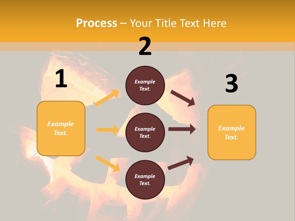 Globe Render Square PowerPoint Template