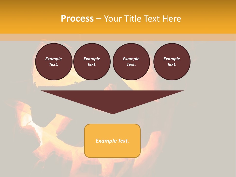 Globe Render Square PowerPoint Template
