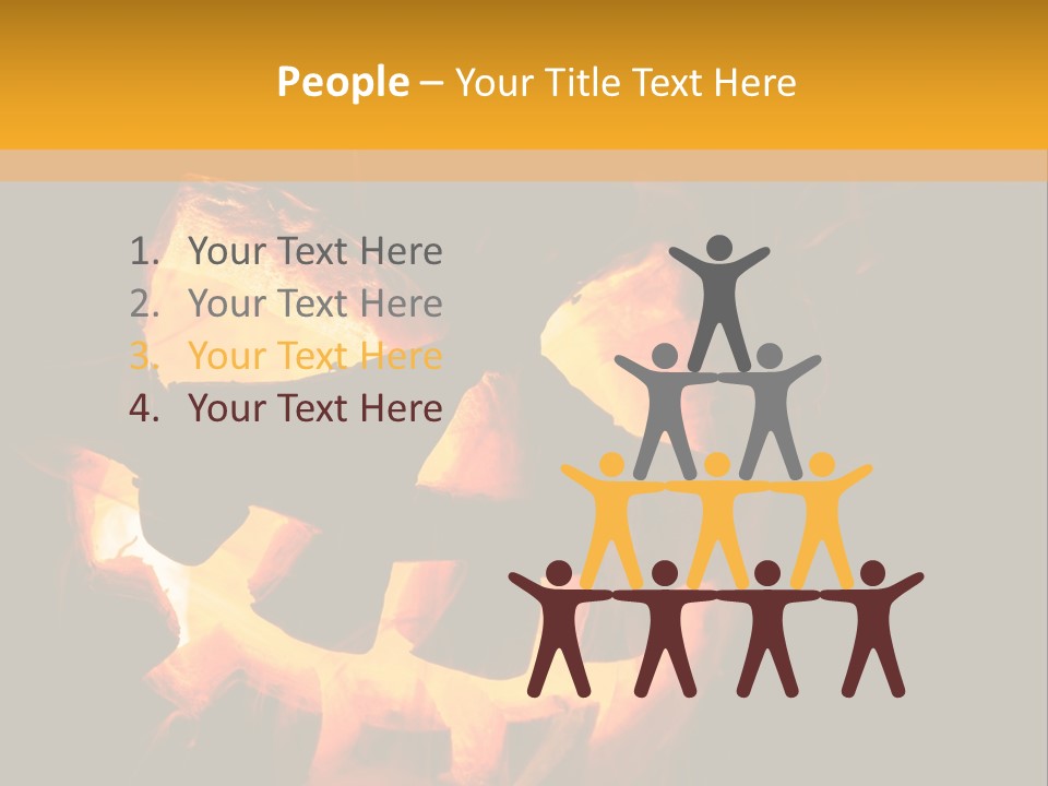 Globe Render Square PowerPoint Template