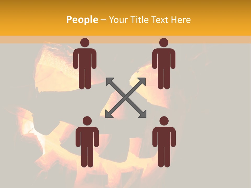 Globe Render Square PowerPoint Template