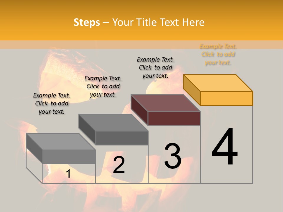 Globe Render Square PowerPoint Template